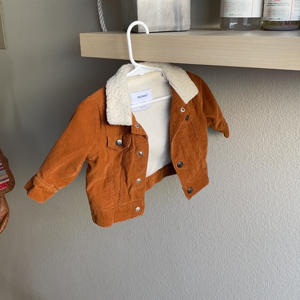 Baby old navy unisex corduroy coat